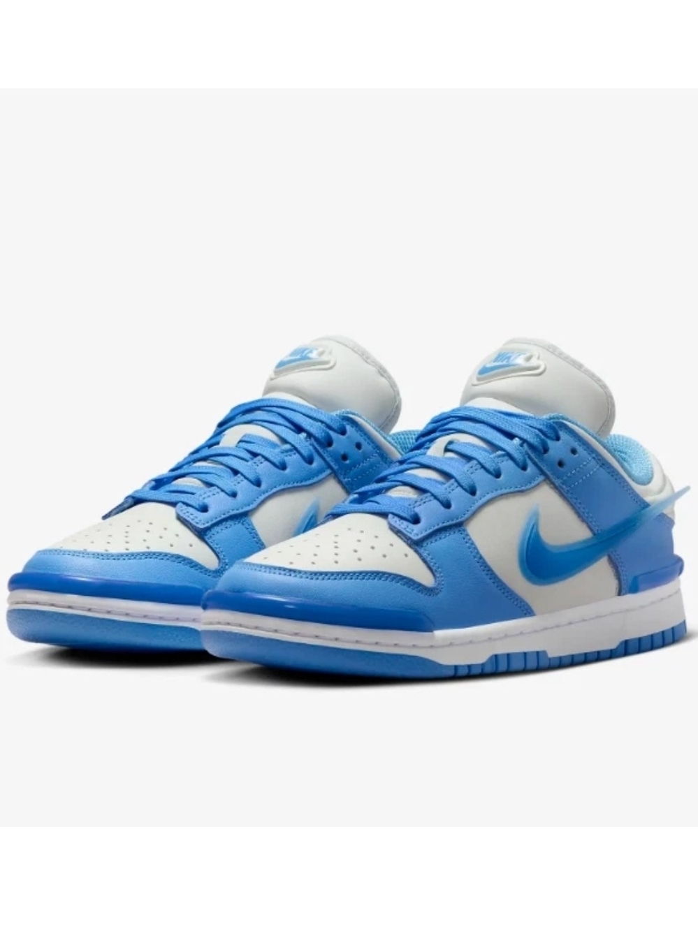 Nike Women's Dunk Low Twist University Blue UNC Sneakers 8.5